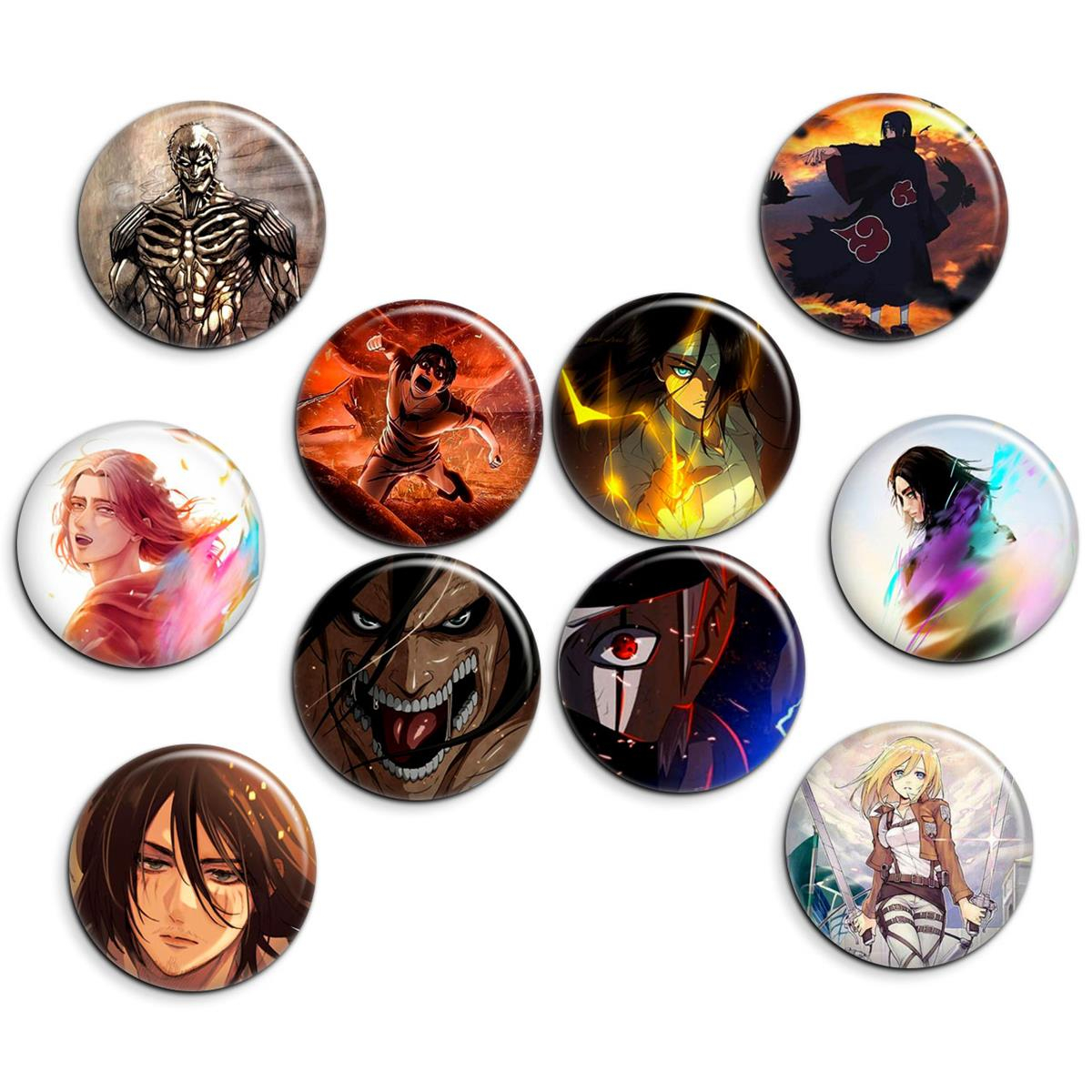پیکسل پرمانه طرح Attack on Titan کد pmg.5269 مجموعه 10 عددی