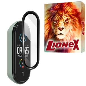 محافظ صفحه نمایش لایونکس مدل LWPM مناسب برای ساعت هوشمند شیائومی Mi Band 4 / Mi Band 5