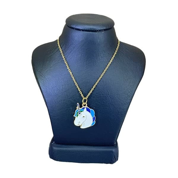 گردنبند دخترانه مدل اسب تک شاخ کد 40201 گردنبند دخترانه مدل اسب تک شاخ کد 40201