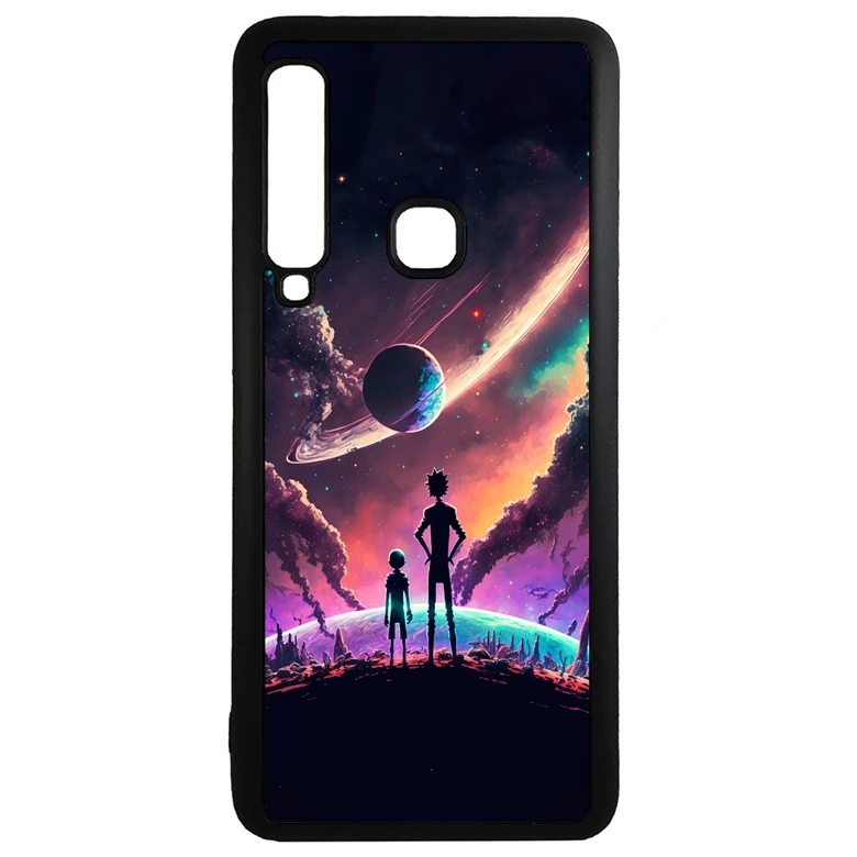 کاور طرح ریک و مورتی مناسب برای گوشی موبایل سامسونگ galaxy a9 2018