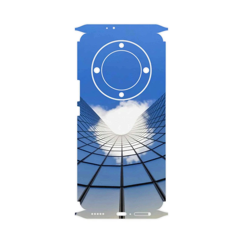برچسب پوششی ماهوت مدل Glass skyscraper-FullSkin مناسب برای گوشی موبایل آنر X9a