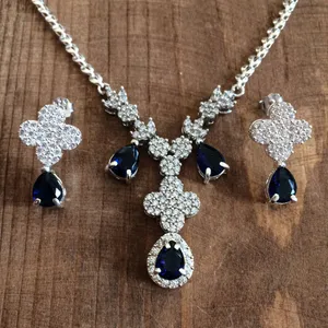 نیم ست نقره زنانه  کد 2080