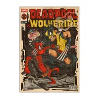 پوستر مدل دکوراتیو طرح ددپول وولورین کد 2034