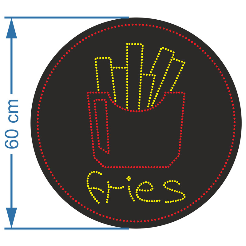 تابلو ال ای دی آیاز طرح فرایز کد 598