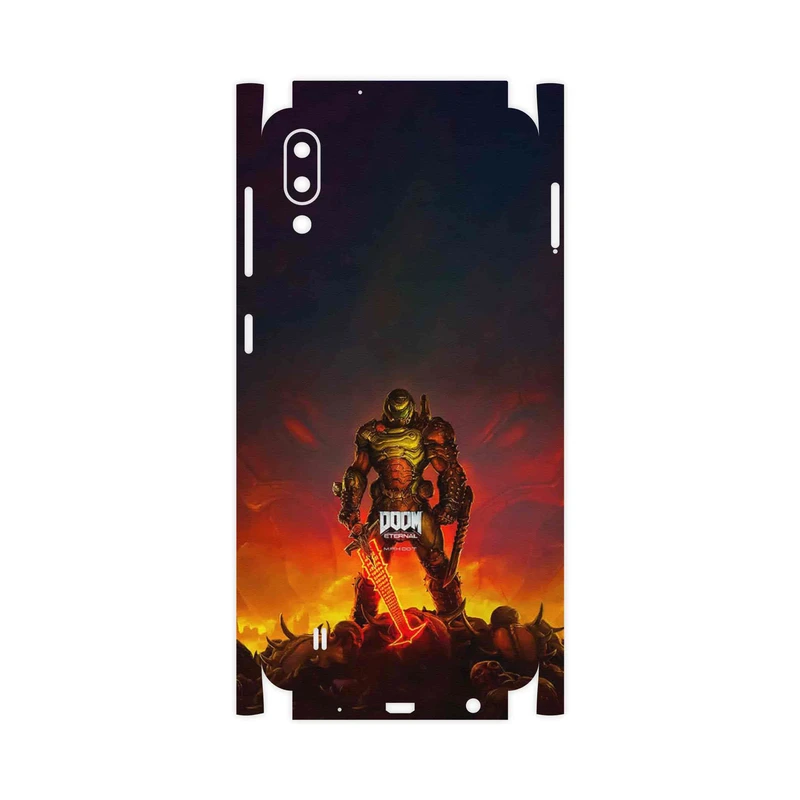 برچسب پوششی ماهوت مدل DOOM Game Series-FullSkin مناسب برای گوشی موبایل سامسونگ Galaxy M10