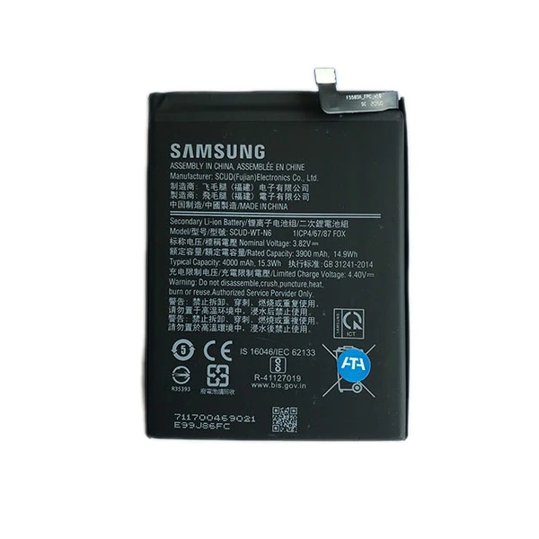  باطری موبایل مدل WT- N6 ظرفیت 3900 میلی امپر ساعت مناسب برای گوشی موبایل سامسونگ A10S-A20S