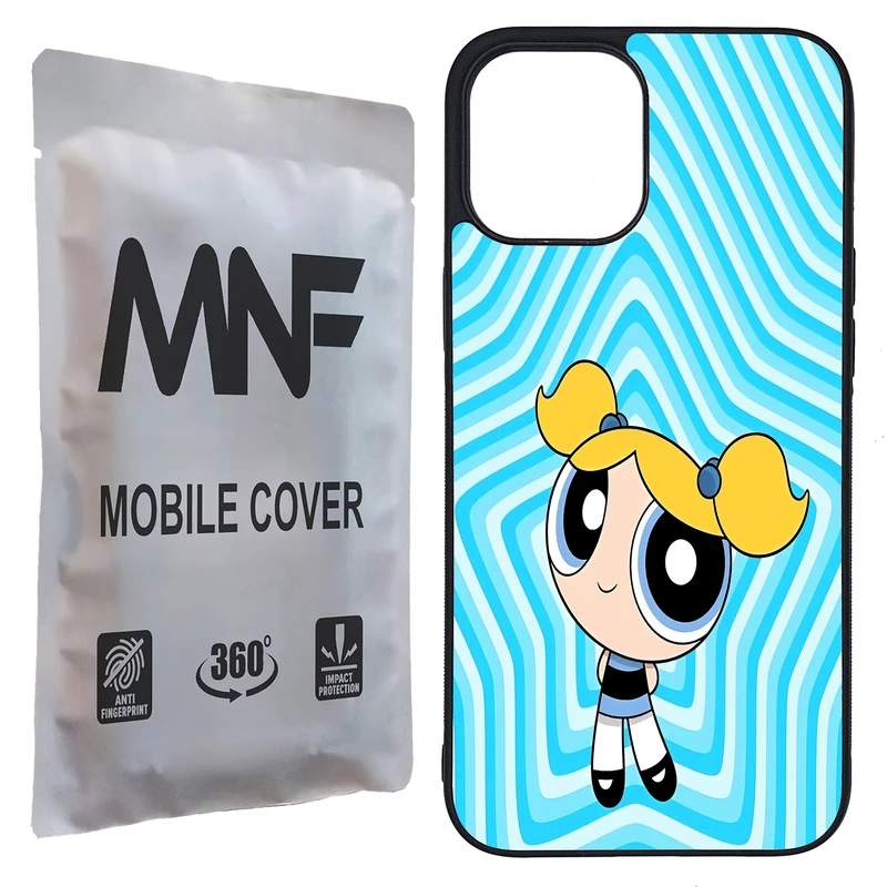 کاور ام ان اف طرح Powerpuff Girls کد P-108 مناسب برای گوشی موبایل اپل iPhone 12 Pro Max