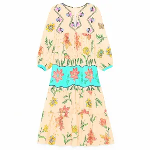 پیراهن یقه هفت زنانه مدل ۰۰۴