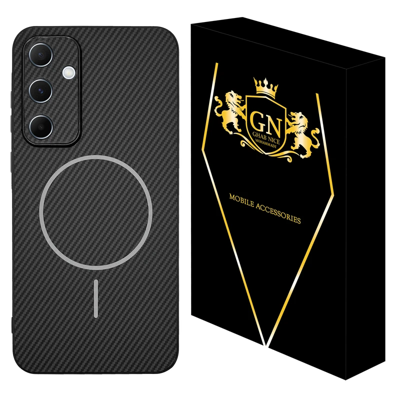 کاور قاب نایس محمدی مدل شطرنجی مناسب برای گوشی موبایل سامسونگ Galaxy A55