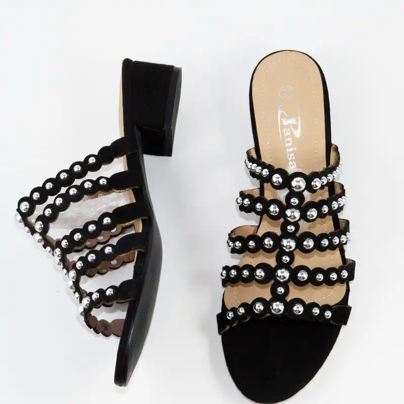 صندل زنانه مدل مرواریدی کد 010