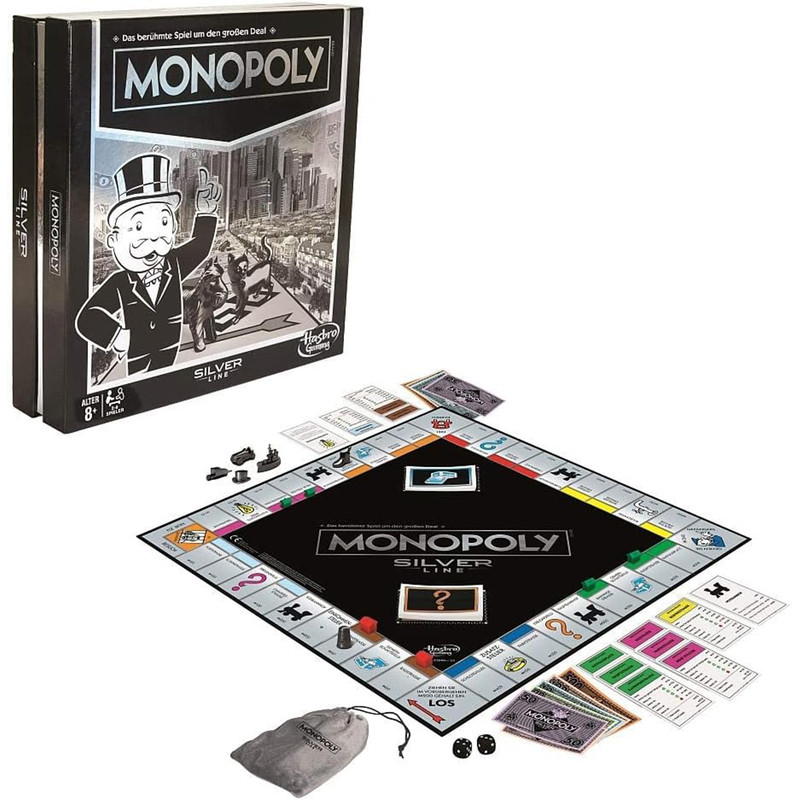 بازی فکری هاسبرو مدل مونوپولی Monopoly Silver Line