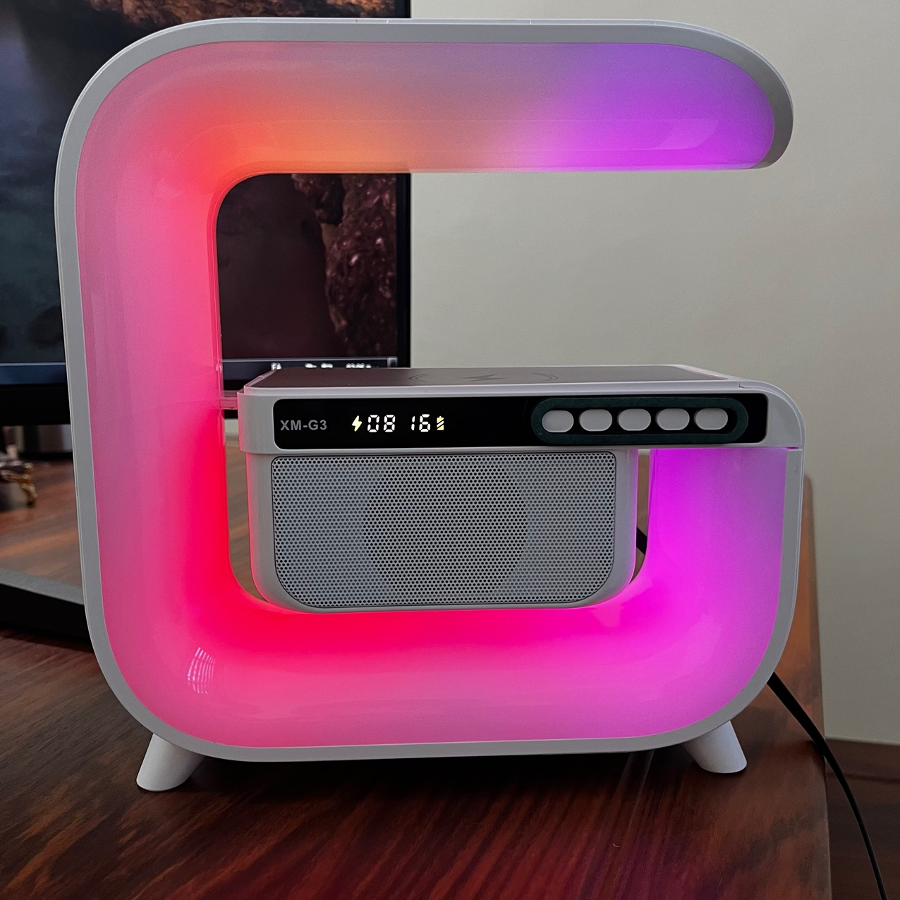 چراغ خواب مدل XM-G3 طرح اسپیکر دار