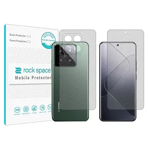 Matte Rockspace Anti Shock screen protector suitable for Xiaomi 14Pro mobile phone along with the back protector