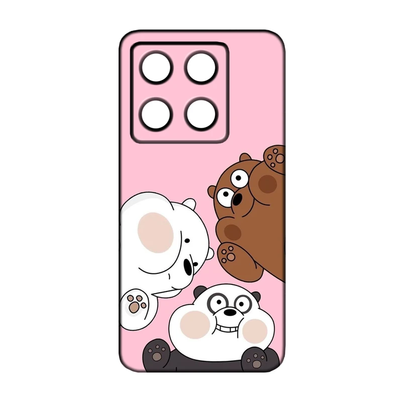 کاور طرح خرس های کله پوک  کد 89 مناسب برای گوشی موبایل شیائومی 14T