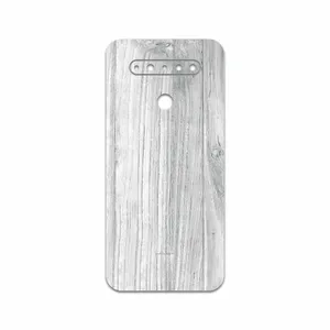 MAHOOT White Wood Cover Sticker for LG K51s