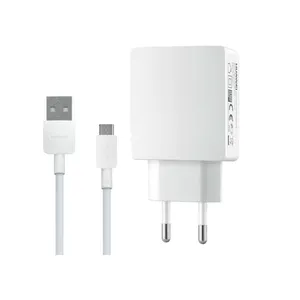شارژر دیواری مدل HW-050200E3W به همراه کابل تبدیل microUSB