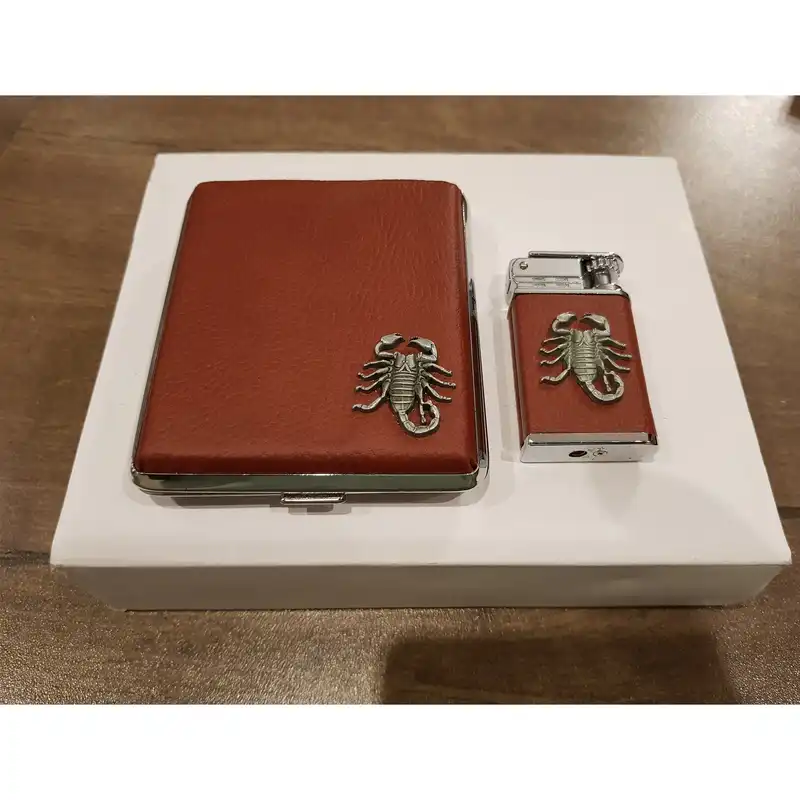 ست هدیه فندک و زیر سیگاری رویال مدل sn - 150