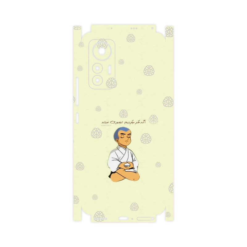 برچسب پوششی ماهوت مدل Ikkyu-san-FullSkin مناسب برای گوشی موبایل شیائومی 12 Lite