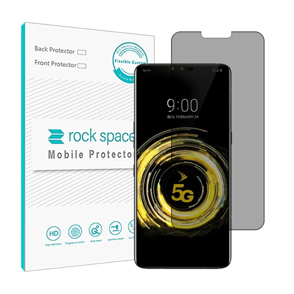 محافظ صفحه نمایش حریم شخصی راک اسپیس مدل HyPRV مناسب برای گوشی موبایل ال جی V50 ThinQ 5G