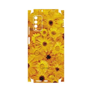 MAHOOT Yellow-Flower-FullSkin Cover Sticker for Xiaomi Redmi Note 9 4G