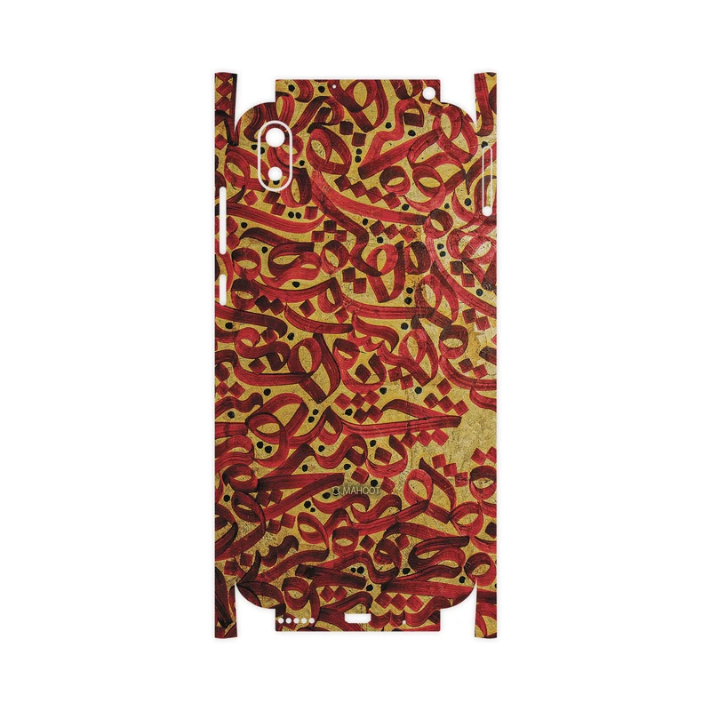 برچسب پوششی ماهوت مدل Nastaliq-6-FullSkin مناسب برای گوشی موبایل هوآوی Y5 2019