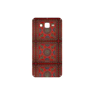MAHOOT Embroidered Rug Cover Sticker for Samsung Galaxy J7 2015