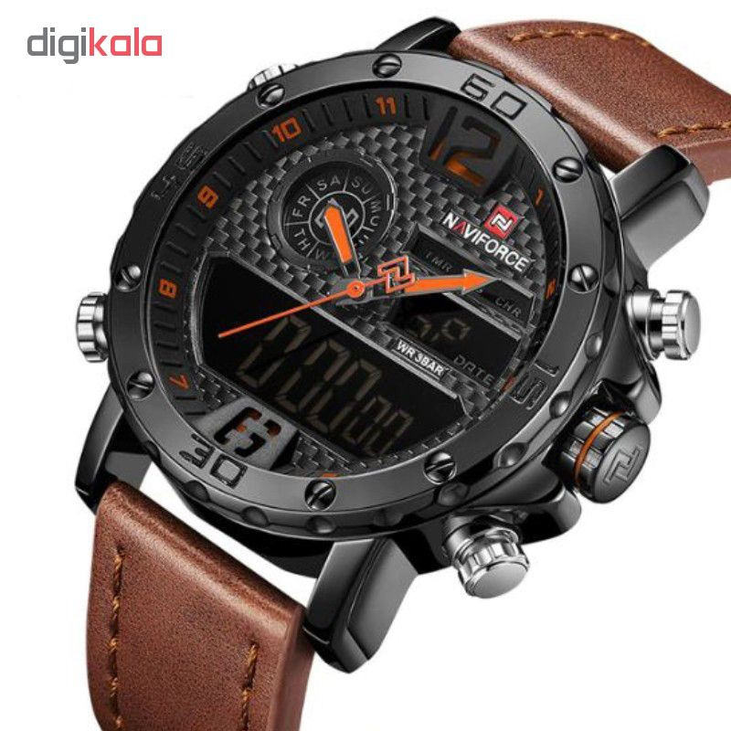 ساعت مچی دیجیتال مردانه نیوی فورس مدل NF9134M/GANA