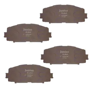 لنت ترمز جلو  جونیوس بریک دو جفت کد Z 1184 مناسب برای ولکس C30