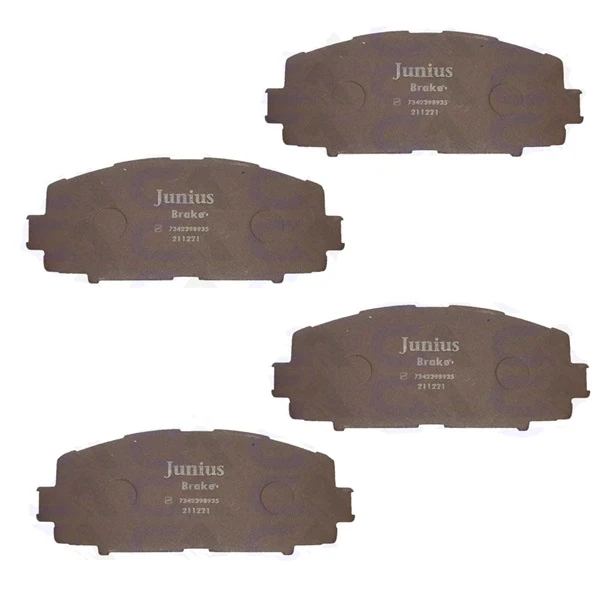 لنت ترمز جلو  جونیوس بریک دو جفت کد Z 1184 مناسب برای ولکس C30