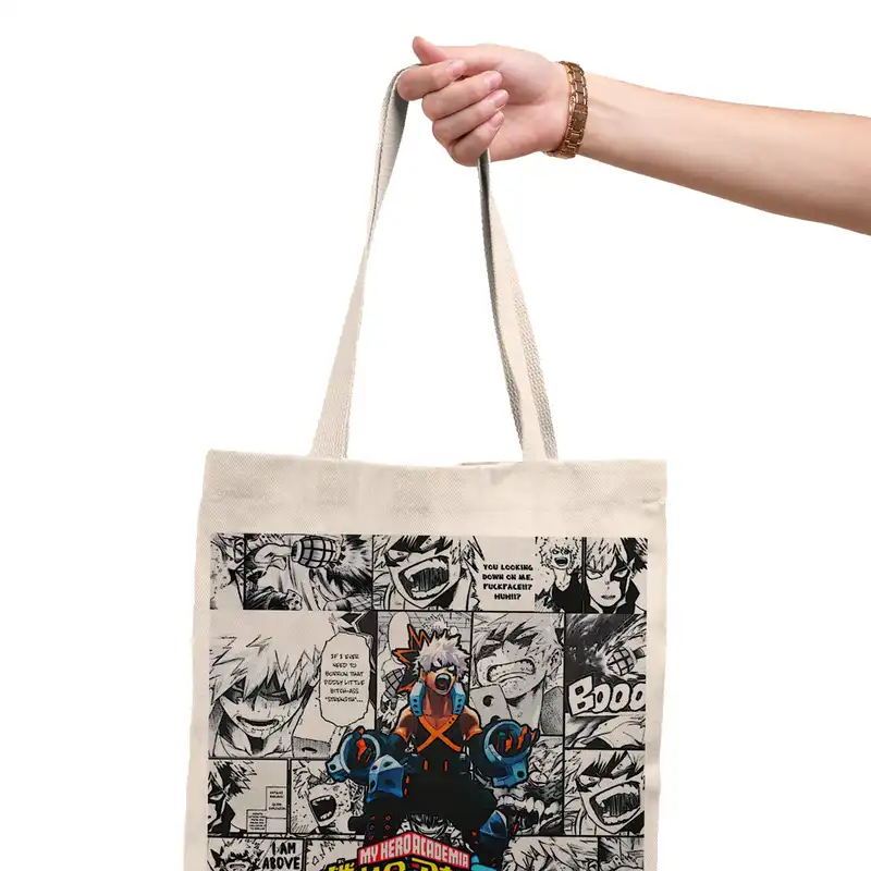 ساک خرید ترمه طراحان ایده مدل مای هیرو آکادمی کد strm0445 - L