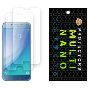 Multi Nano X-S2N Model Transparent Screen Protector Suitable For Samsung Galaxy C5 Pro Mobile Phone Pack Of 2