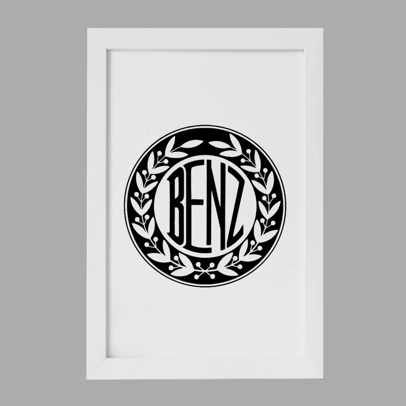 تابلو خندالو مدل مرسدس بنز Mercedes Benz کد 23503