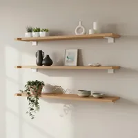 شلف دیواری دیزم مدل SLF_76O54_80 بسته 3 عددی