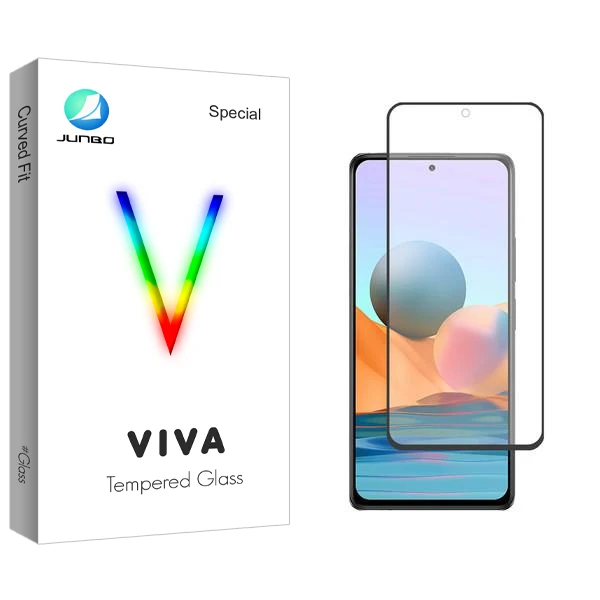 محافظ صفحه نمایش سرامیکی جانبو مدل Viva مناسب برای گوشی موبایل شیائومی Redmi Note 10 Pro