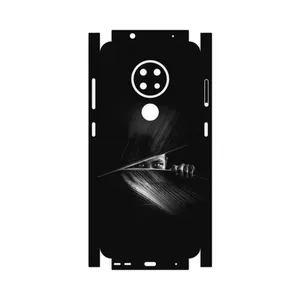 MAHOOT Black Portrait-FullSkin Cover Sticker for Nokia 7.2