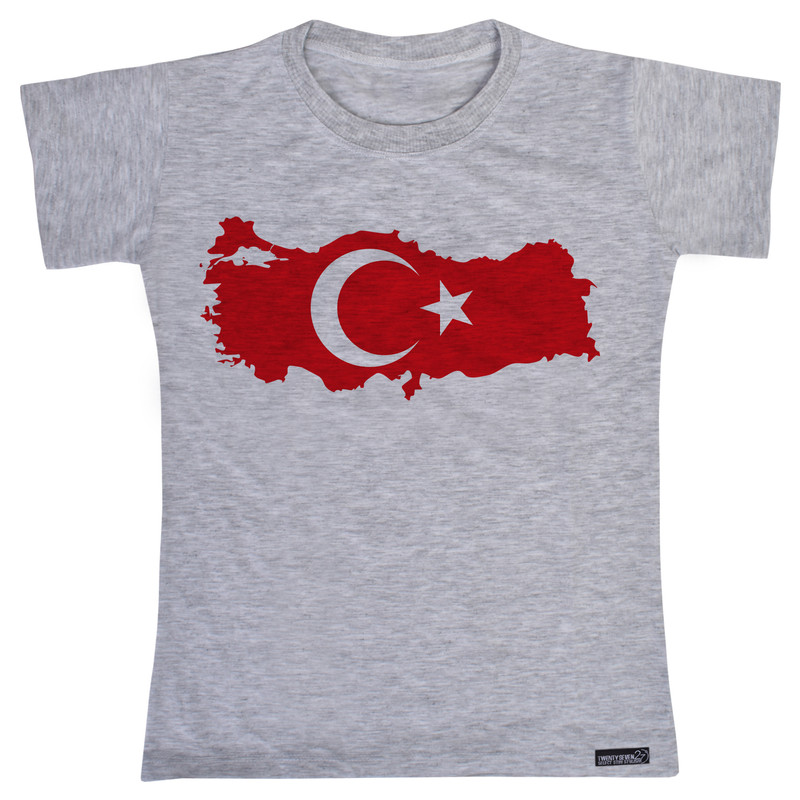 تی شرت آستین کوتاه دخترانه 27 مدل Turkey کد MH91