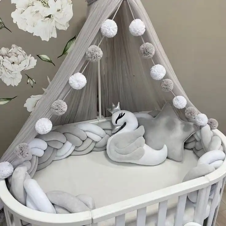 محافظ تخت کودک مدل 6 رشته کد 112