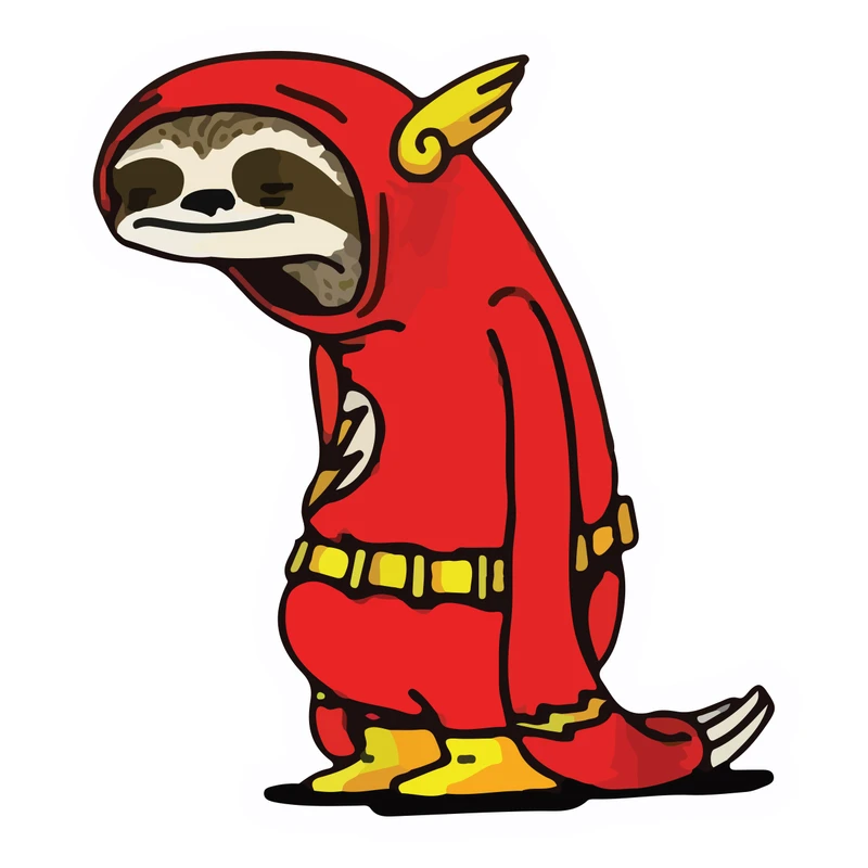 استیکر خودرو پویا مارکت طرح تنبل کد 240