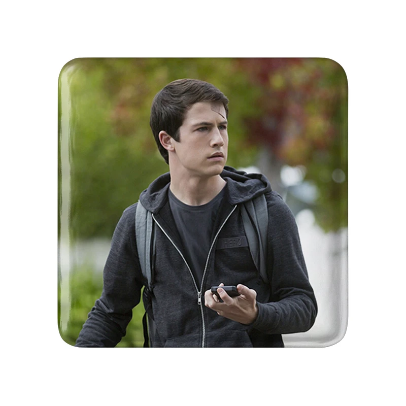 مگنت خندالو طرح کلی جانسن 13دلیل برای اینکه Reasons Why13  مدل مربعی کد 20351