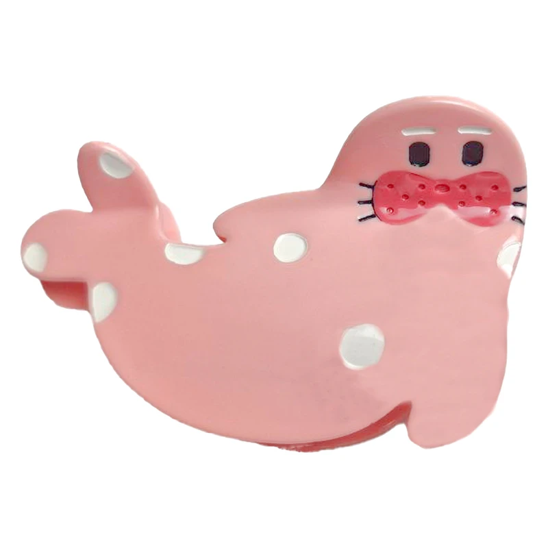 کلیپس مو زنانه مدل فوک دریایی خالدار کد 00201513