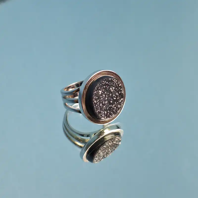 انگشتر نقره زنانه مدل PiArte R77-52