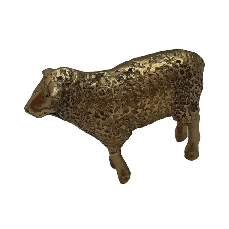 دکوری برنجی مدل گوسفند