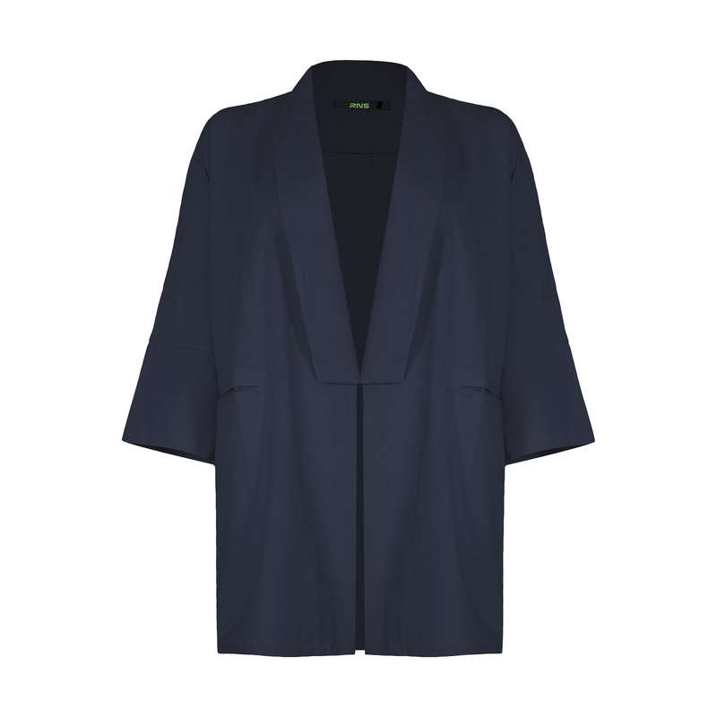 مانتو زنانه آر اِن اِس مدل 11091347-Navy blue