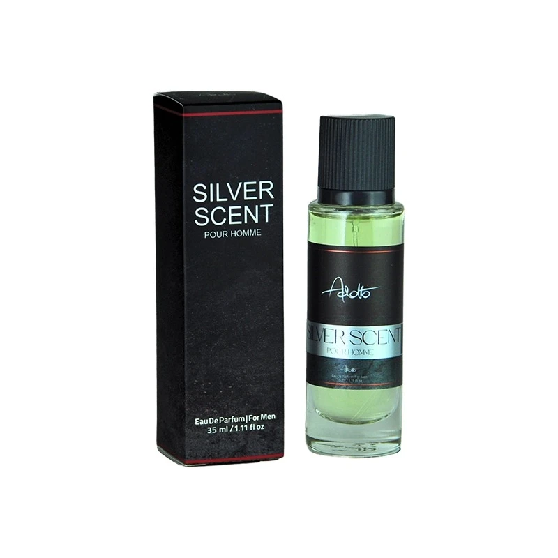 ادو پرفیوم مردانه آدولفو مدل silver scent با رایحه گرم حجم 35 میلی لیتر