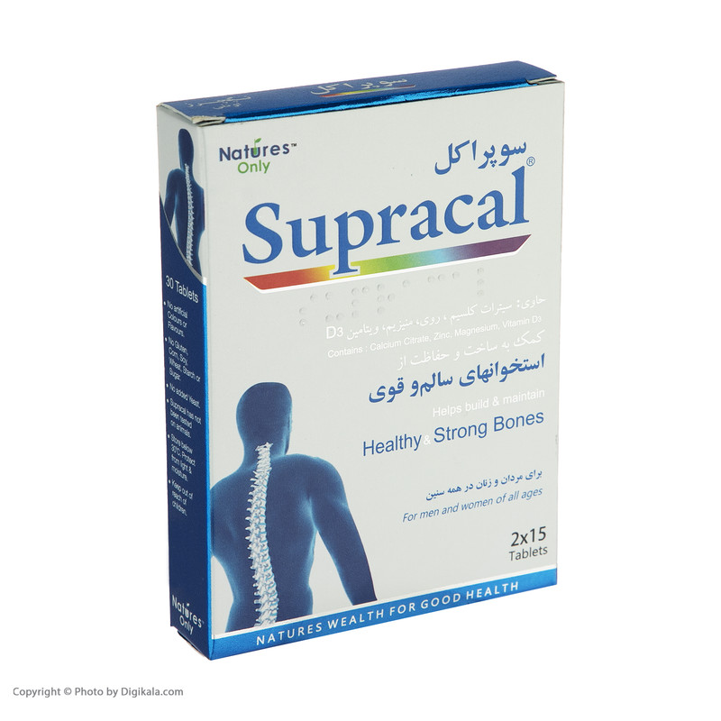 قرص سوپراکل نیچر آنلی نیچر بسته 30 عددی