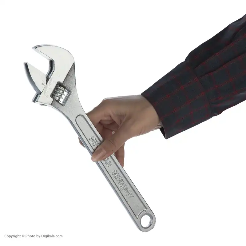 آچار فرانسه هنسان مدل 0002 سایز 12 اینچ