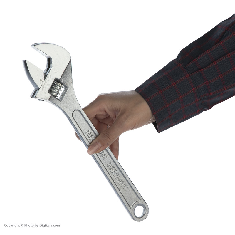 آچار فرانسه هنسان مدل 0002 سایز 12 اینچ