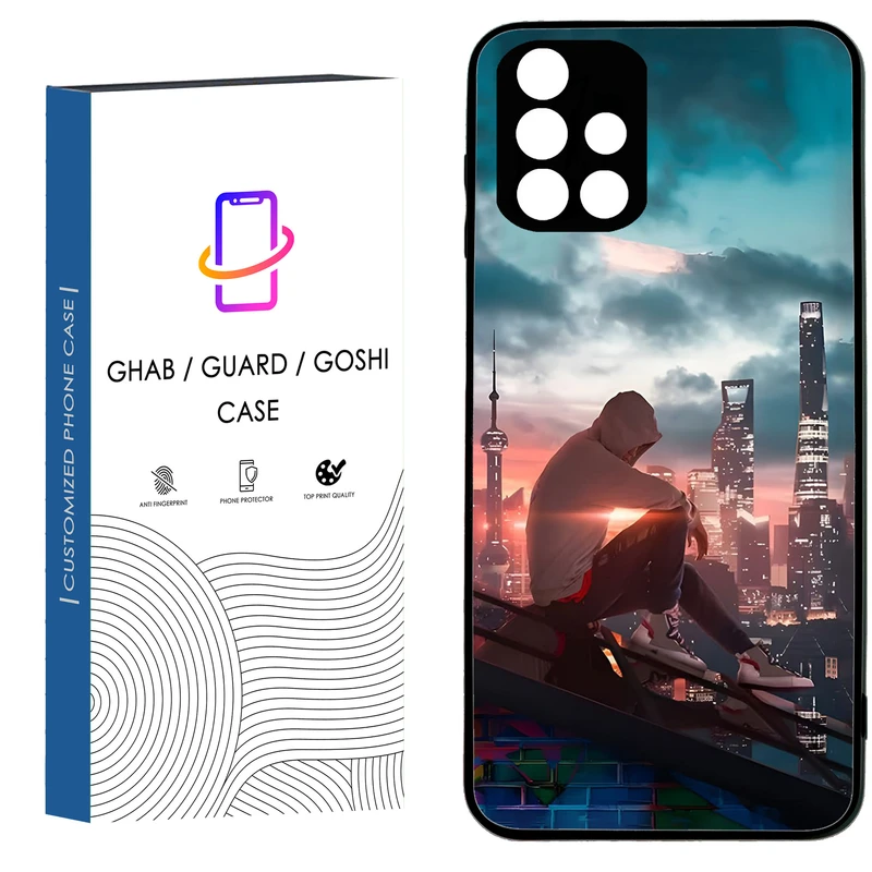 کاور قاب گارد گوشی طرح پسرانه کد 37 - tpu مناسب برای گوشی سامسونگ Galaxy A71