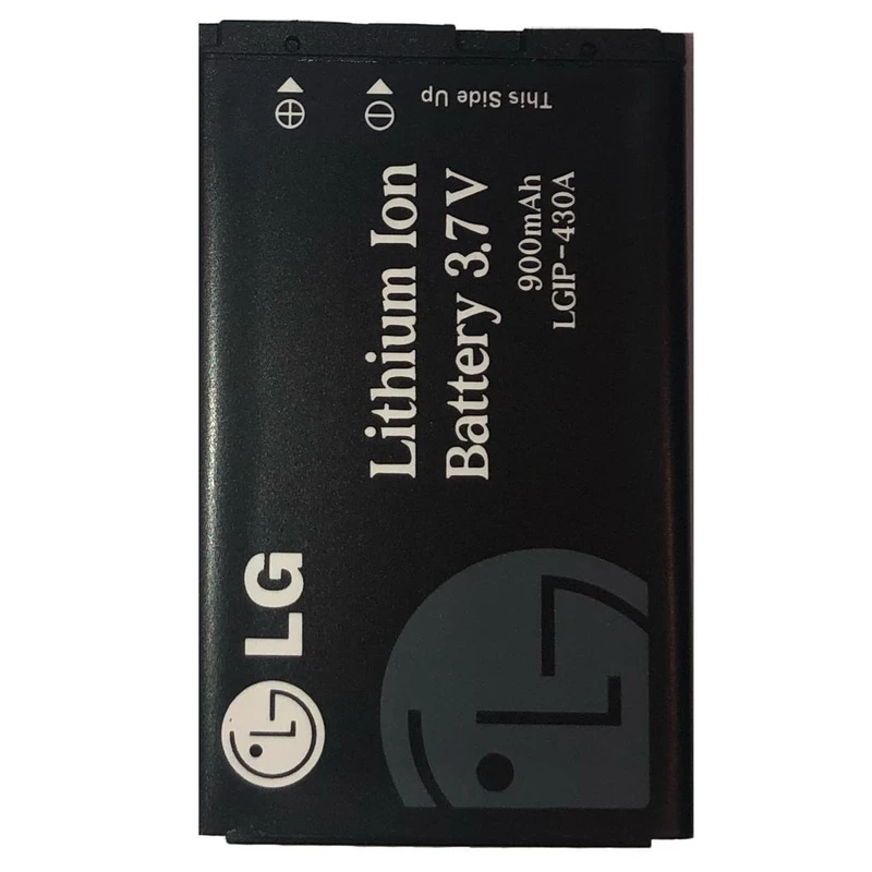 باتری موبایل مدل LGIP-430A ظرفیت 900 میلی آمپر ساعت مناسب برای گوشی موبایل ال جی  KP100