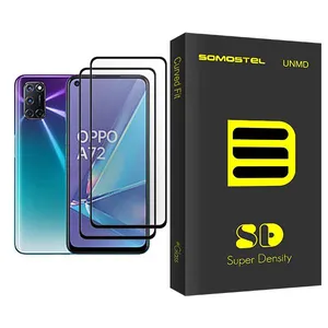 Somastel SD Glass MIX002 Screen Protector For Oppo A72 Pack Of 2